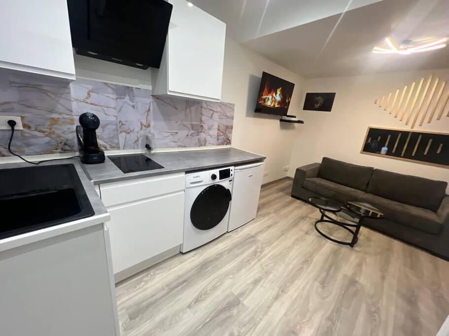 Maison Appartement Triplex Avec Jacuzzi Et Sauna แซงต์-เอเตียน ภายนอก รูปภาพ