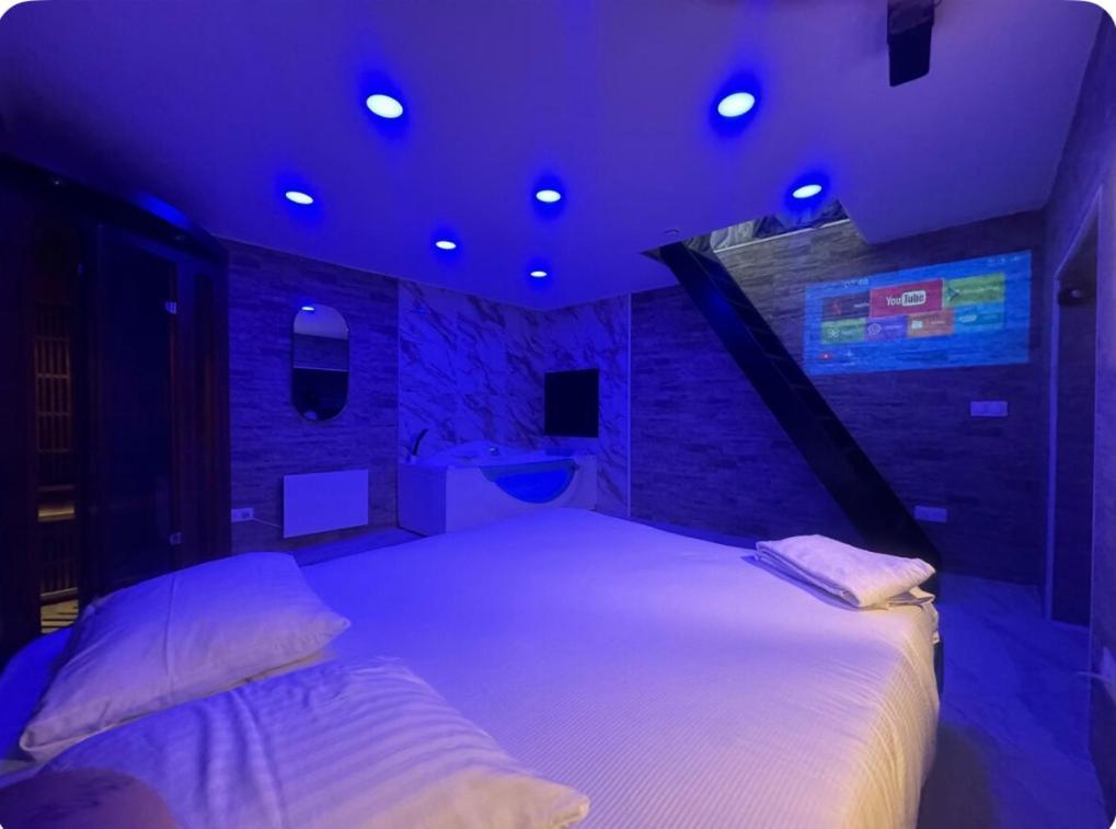 Maison Appartement Triplex Avec Jacuzzi Et Sauna แซงต์-เอเตียน ภายนอก รูปภาพ